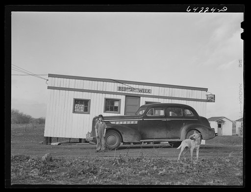 Newton County, Missouri. Camp Crowder area. Housing for construction workers