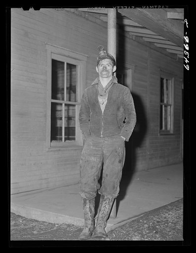 Untitled photo, possibly related to: Pomeroy, Ohio. Coal miner