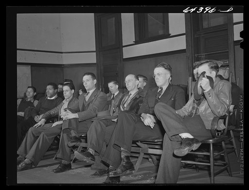 Untitled photo, possibly related to: Portsmouth, Ohio, "Hams" (amateur radio operators) of Portsmouth and vicinity meeting to organize for civilian defense