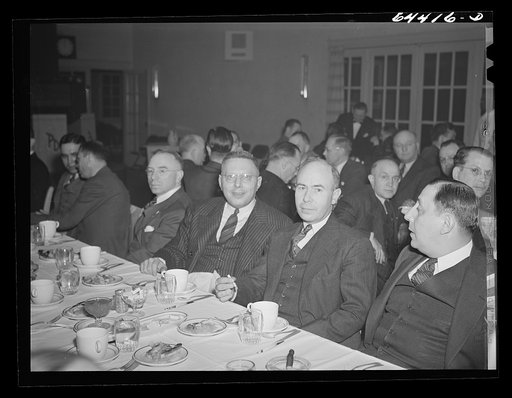 Untitled photo, possibly related to: Portsmouth, Ohio. Elks' banquet at the country club