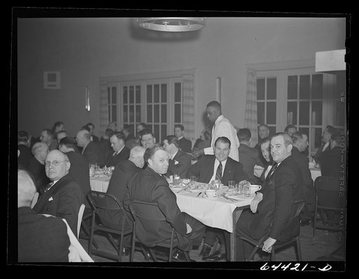 Untitled photo, possibly related to: Portsmouth, Ohio. Elks' banquet at the country club