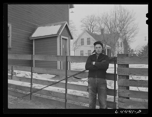 Meeker County, Minnesota. Mike McRaith farms eighty acres