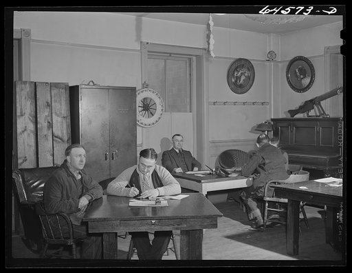 Untitled photo, possibly related to: Glencoe, Minnesota. Selective Service registration for men twenty to forty-four not previously registered