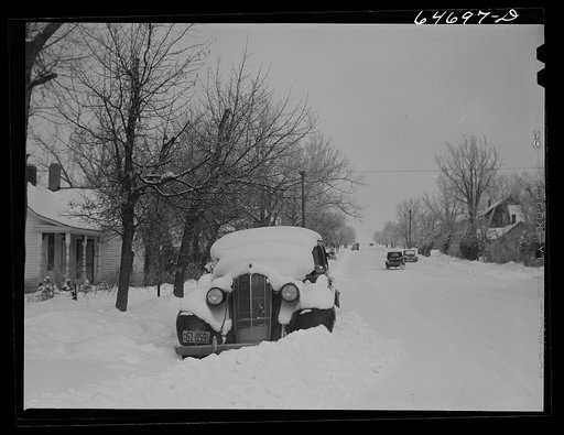 Dickinson, North Dakota. Residential section