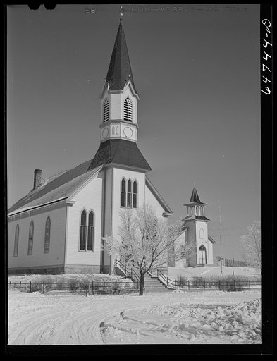 New Salem, North Dakota. Churches