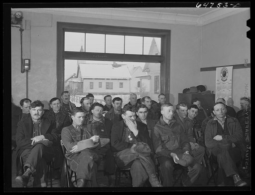 Gladstone, North Carolina. Farmers attending Food for Victory meeting sponsored by the U.S. Department of Agriculture