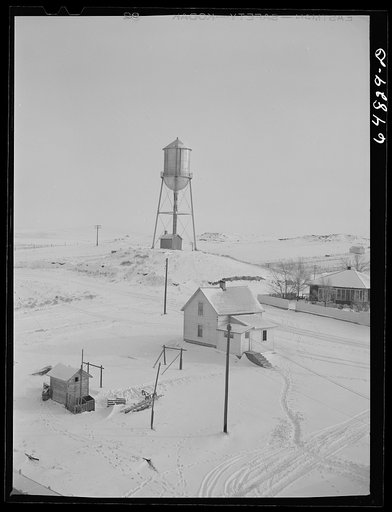 Hettinger, North Dakota. Edge of town