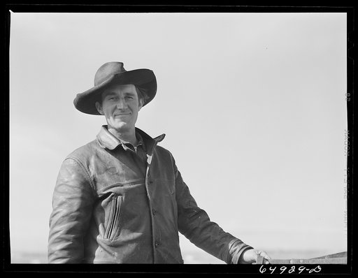 Garfield County, Montana. Sheepherder