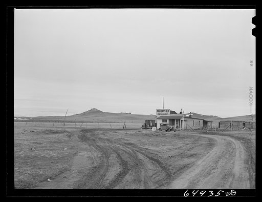 Edwards, Montana. Formerly a ranch site in Garfield County