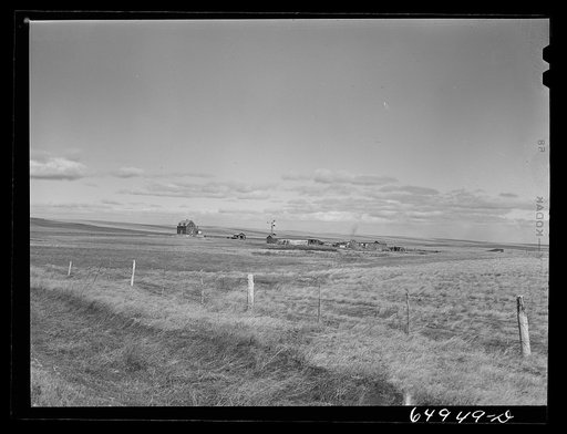 Untitled Photo, possible related to: McCone County, Montana. Dry land area