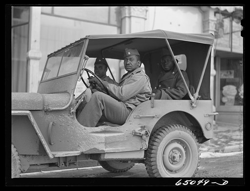 Helena, Montana. Negro soldiers stationed at Fort Harrison