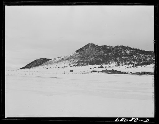 Lewis and Clark County, Montana. Ranch