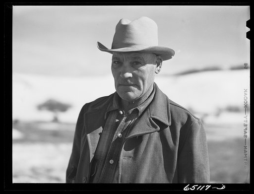 Beaverhead County, Montana. Sheep rancher