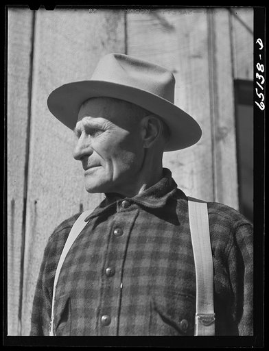 Beaverhead County, Montana. John Reed, former cowpuncher who is now a sheepman