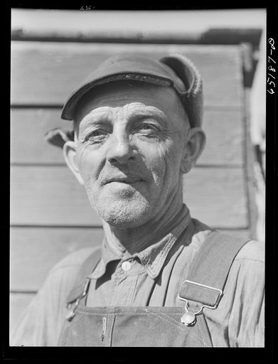 Untitled photo, possibly related to: Flathead Valley special area project, Montana. Ferry operator