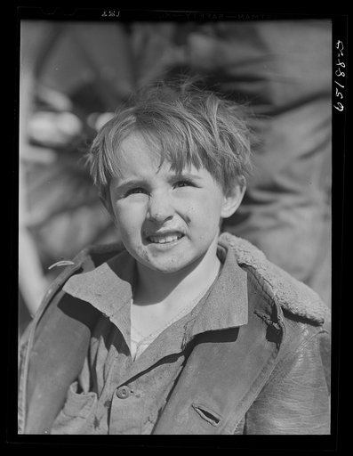 Flathead valley special area project, Montana. Sarah Ballinger, daughter of FSA (Farm Security Administration) borrower