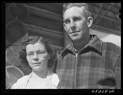 Flathead valley special area project, Montana. Mr. and Mrs. Elmer Waldstad, FSA (Farm Security Administration) borrowers