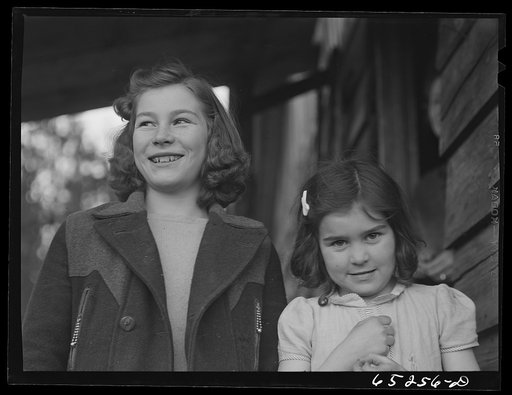 Flathead Valley special area project, Montana. Children of John Tombrink, FSA (Farm Security Administration) borrower