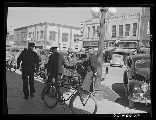 Untitled photo, possibly related to: Kalispell, Montana. Saturday afternoon