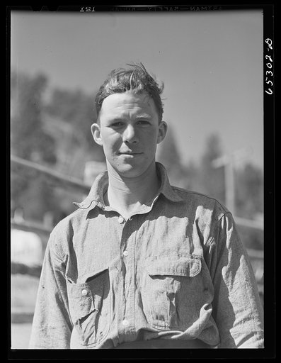 Bitterroot Valley, Montana. Rancher's son