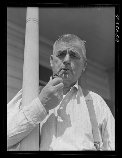 Beaverhead County, Montana. An old rancher who came from Iowa as a young man and settled here in the Big Hole Basin in 1888