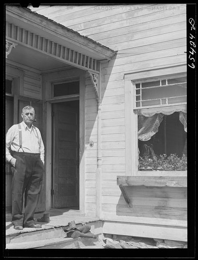 Beaverhead County, Montana. An old rancher who came from Iowa as a young man and settled here in the Big Hole Basin in 1888