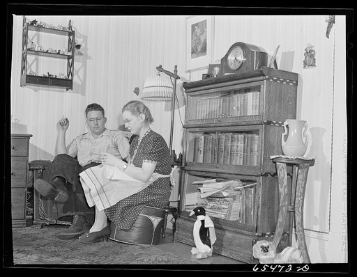 Wisdom, Montana. Mr. and Mrs. Len Smith