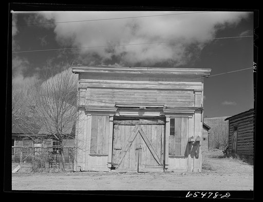 Bannack, Montana. Former bank