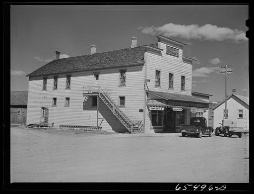 Wisdom, Montana. Basin Mercantile Company