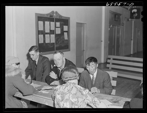 Idaho Falls, Idaho. Selective Service registration for men forty-five to sixty-five