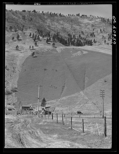 Missoula, Montana (vicinity). Farm