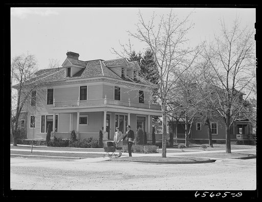 Missoula, Montana. Residential section