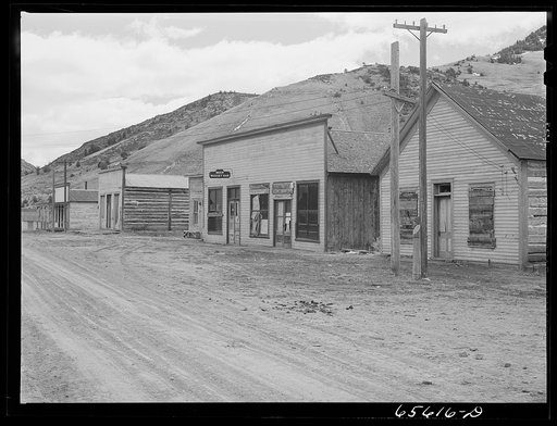 Bannack, Montana. April 1942. John Vachon