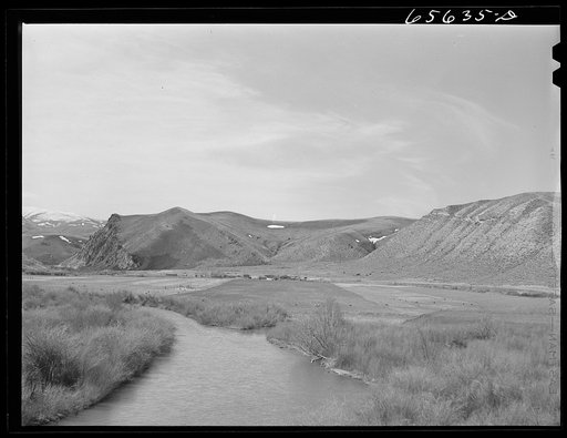 Beaverhead County, Montana. Valley