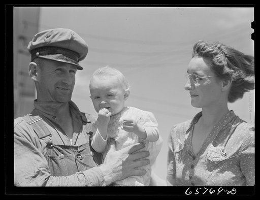 Lancaster County, Nebraska. The Pierce family, FSA (Farm Security Administration) borrowers