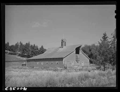 Barn. Whitman County, Washington