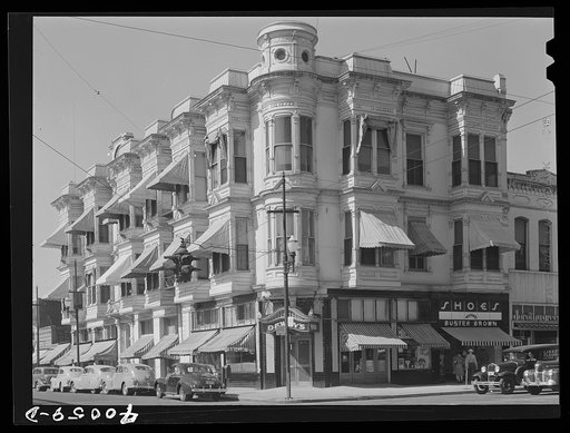 Building in town. Walla Walla, Washington