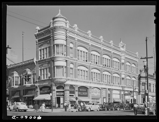 Building in town. Walla Walla, Washington