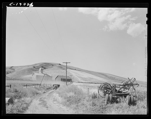 Farm scene. Walla Walla County, Washington