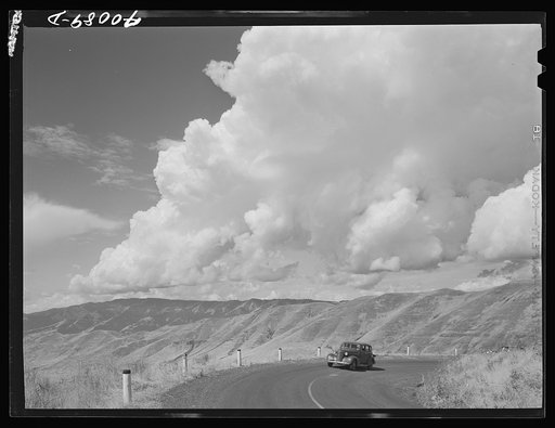Highway scene. Idaho County, Idaho