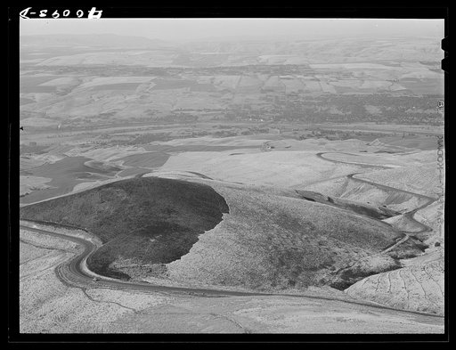 Lewiston Hill, north of Lewiston, Idaho