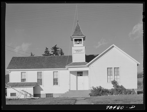 Untitled photo, possibly related to: School at Hermiston, Oregon