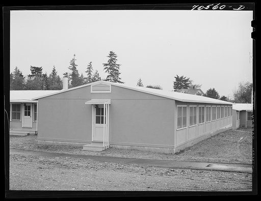FSA (Farm Security Administration) duration dormitory. Bremerton, Washington