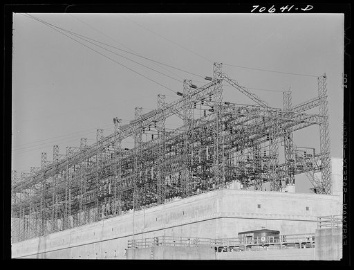 Powerhouse. Bonneville Dam, Oregon