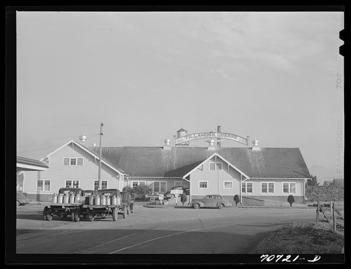 Untitled photo, possibly related to: Tillamook cheese plant, Tillamook, Oregon