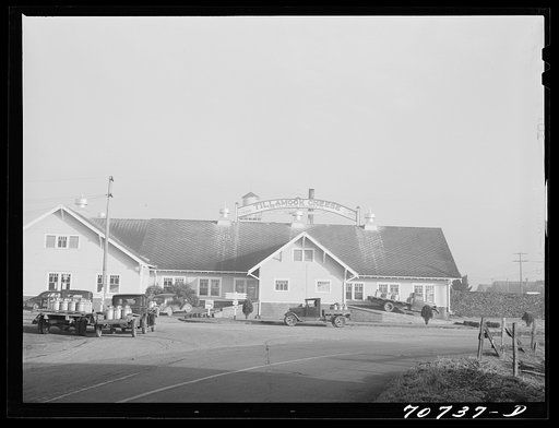 Tillamook cheese plant. Tillamook, Oregon