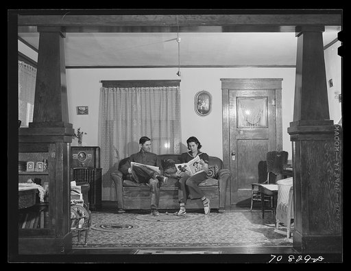 Mr. and Mrs. Lee Wagoner who farm on the Black Canyon Project. Canyon County, Idaho