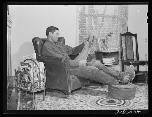 Lee Wagoner, Black Canyon Project farmer, at home. Canyon County, Idaho