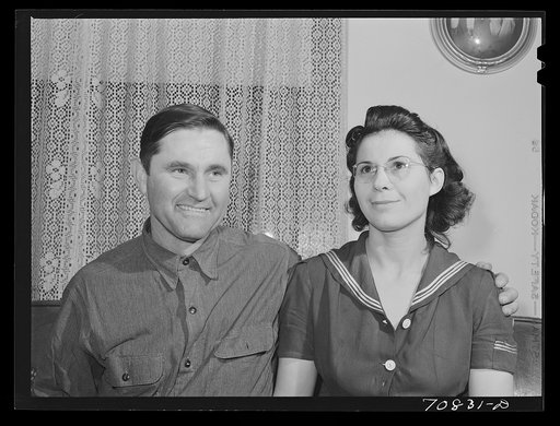Mr. and Mrs. Lee Wagoner, who farms on the Black Canyon Project. Canyon County, Idaho