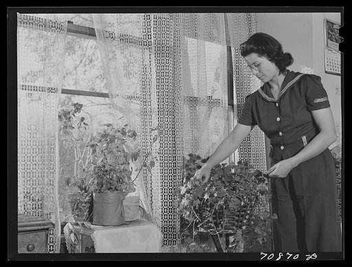 Mrs. Lee Wagoner, who lives on the Black Canyon Project. Canyon County, Idaho